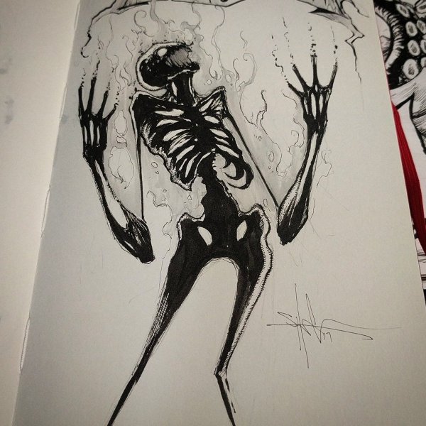 Идеи для рисования ужасы