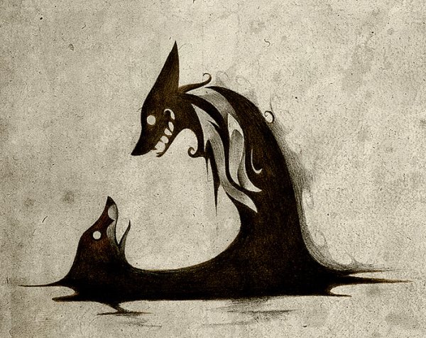 Culpeo Fox страшные лисы