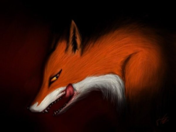Страшная лиса