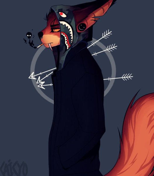 Злой Лис арт