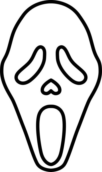 Крик раскраска