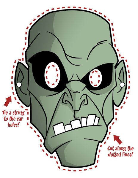 Страшные раскраски