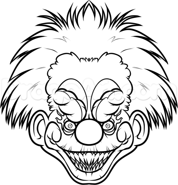 Раскраски маски на Хэллоуин