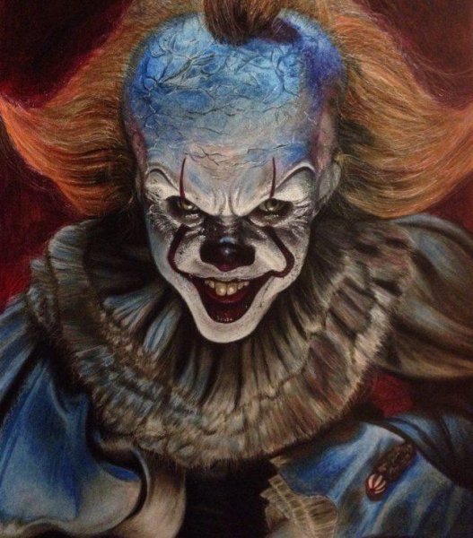 Клоун ПЕННИВАЙЗ черно белый