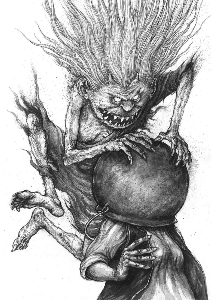 Скетчи монстров
