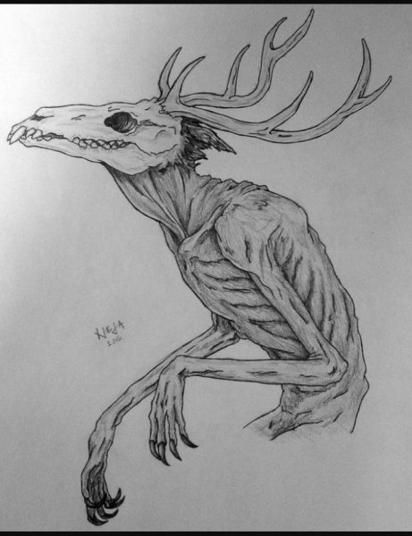 Череп мифического существа