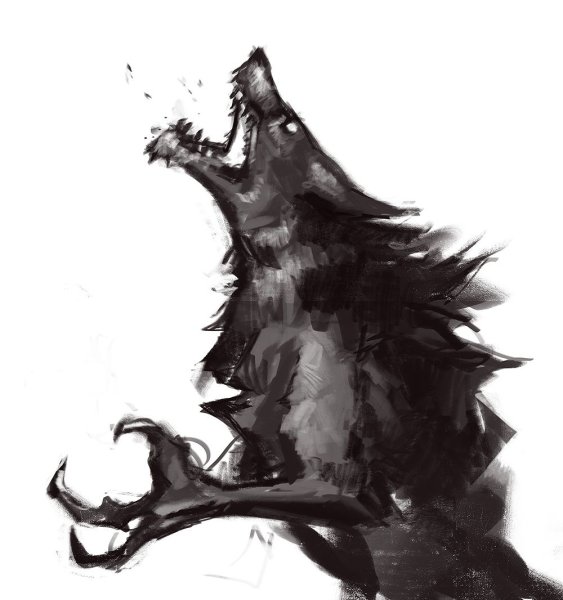 Оборотень рисунок