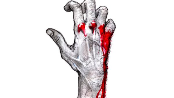 Рисунки для срисовки лёгкие зомби