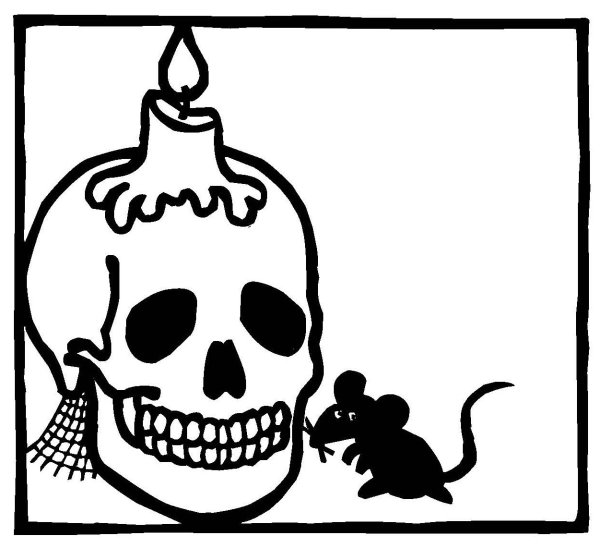 Приведение на Хэллоуине