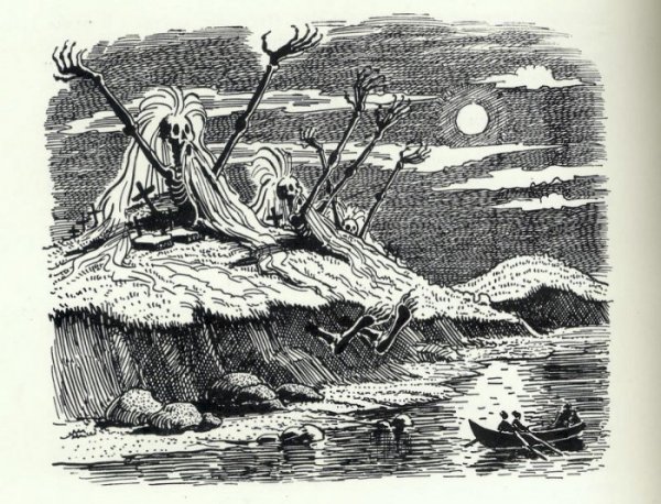 Иллюстрации к повести Гоголя страшная месть