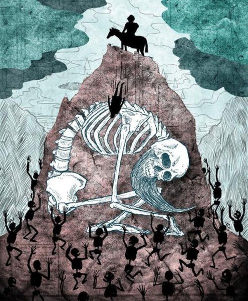 Страшная месть Гоголь иллюстрации