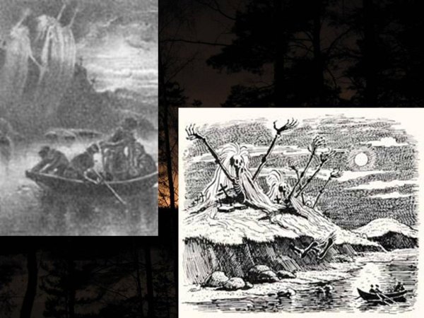 Страшная месть Гоголь иллюстрации