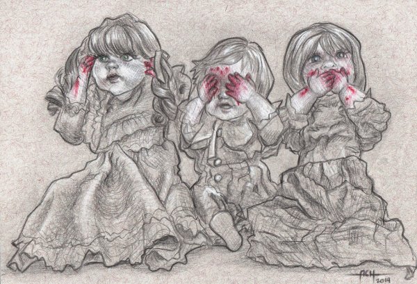 Страшные куклы Марионетки