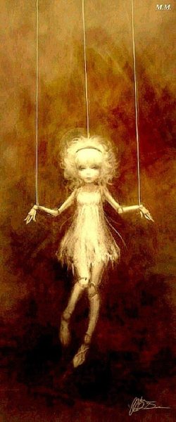 Кукла рисунок карандашом