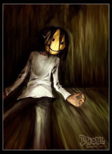 Страшная маленькая девочка