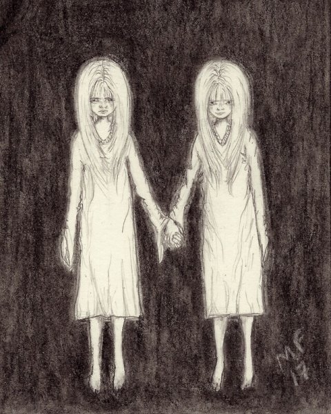 Девушка с шизофренией арт