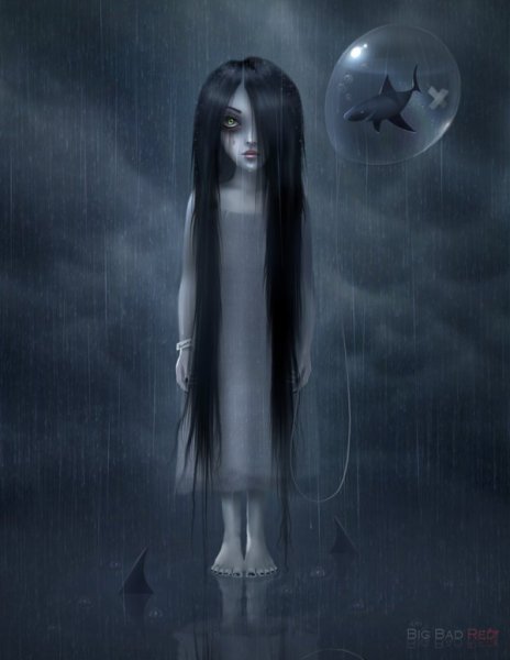 Клоунесса аниме жуткая