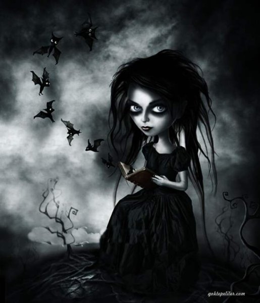 Алиса в стране кошмаров арт аниме