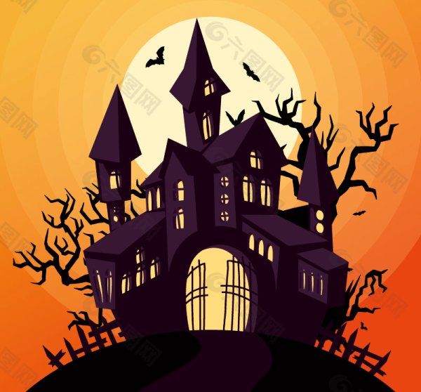 Дом с привидениями Хэллоуин