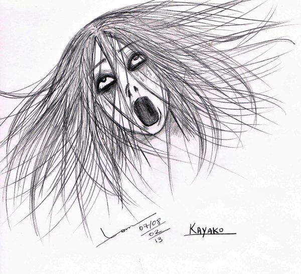 Жуткие рисунки карандашом