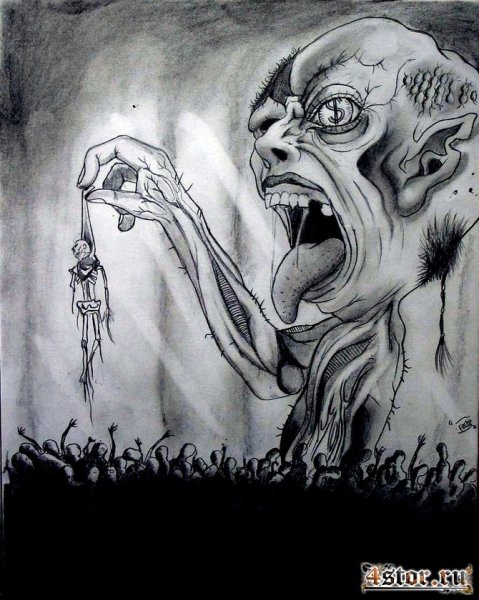 Страшные рисунки карандашом для срисовки