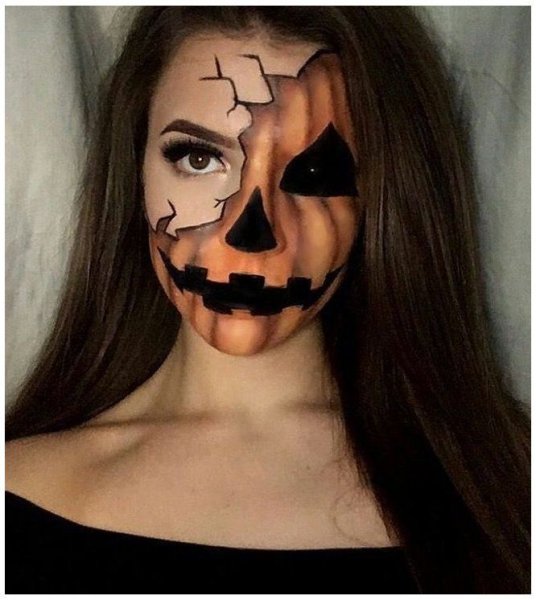 Что нарисовать на лице на Хэллоуин