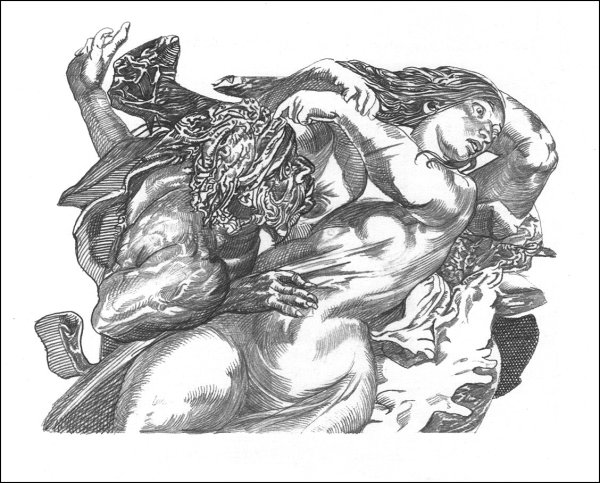 Страшная месть Гоголь иллюстрации