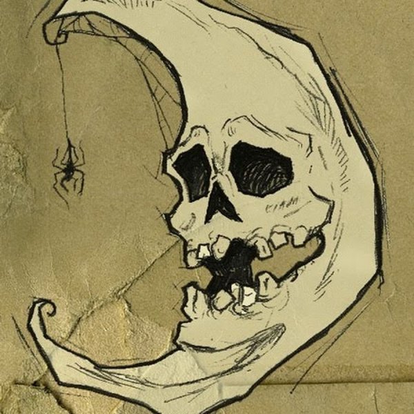 Рисунки для срисовки скелет