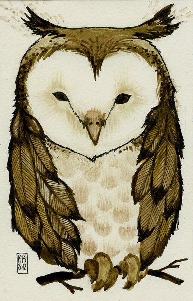 Ушастая Сова арт