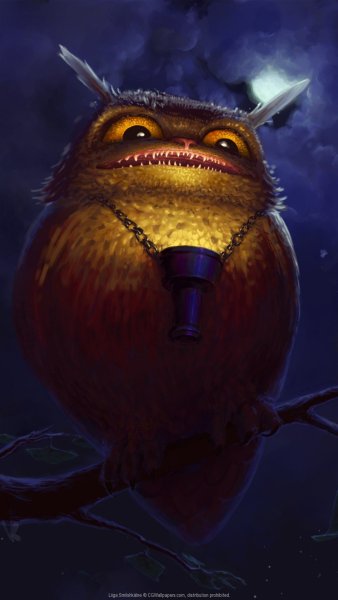 Жуткая Сова арт