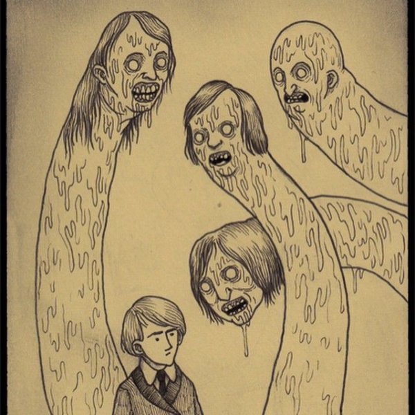 Странные рисунки психбольных