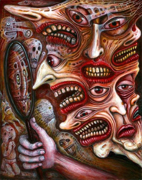 Рисунки людей с шизофренией