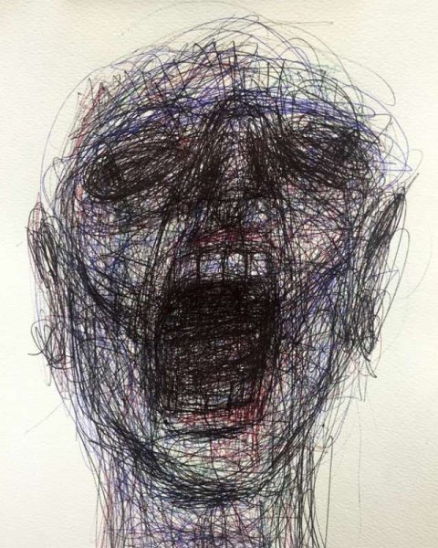 Страшные рисунки шизофрения