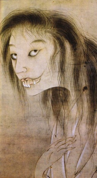 Японская мифология Футакучи-Онна