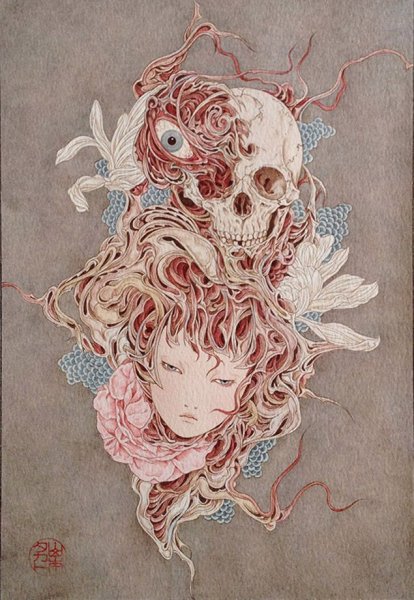 Ужасы Дзюндзи Ито Манга