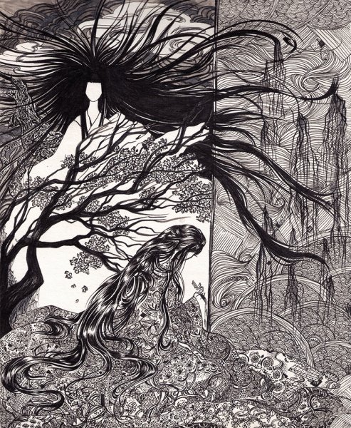 Японская мифология Ёкаи и духи