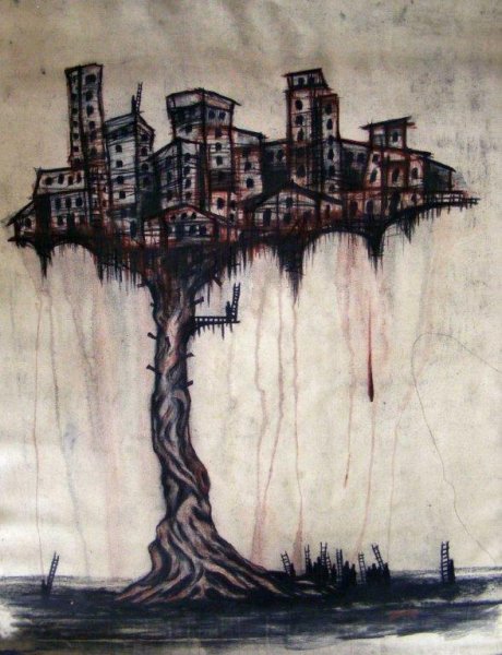 Забошеныйгорода эскиз