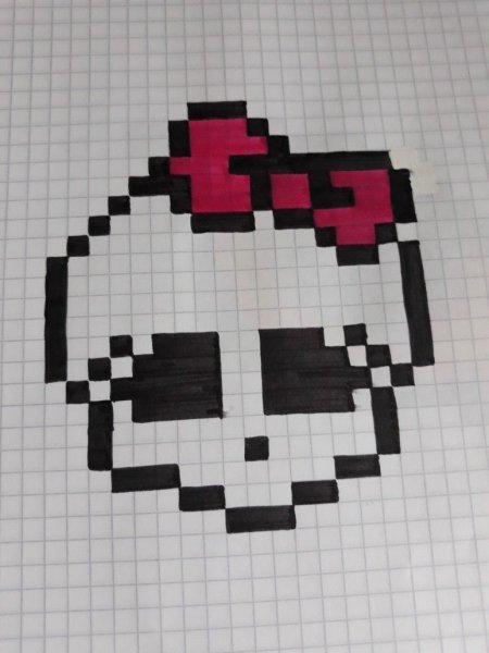 Маленькие рисуночки по клеточкам