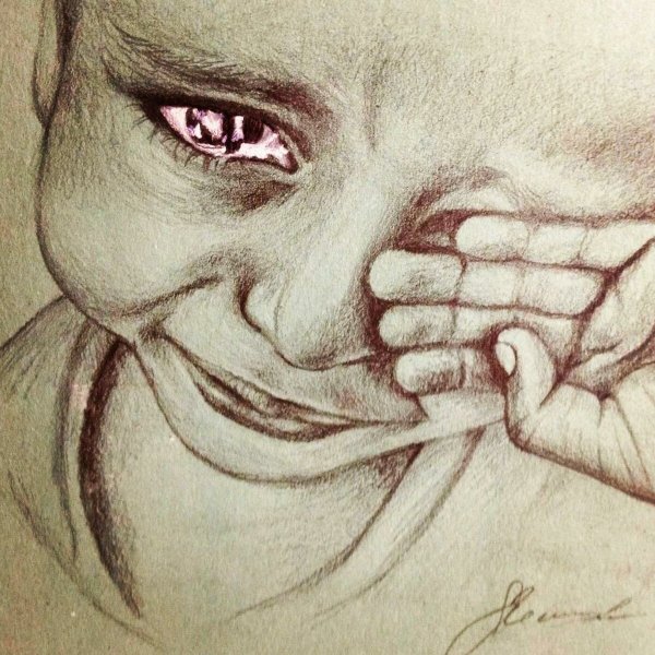 Жуткое искусство карандашом