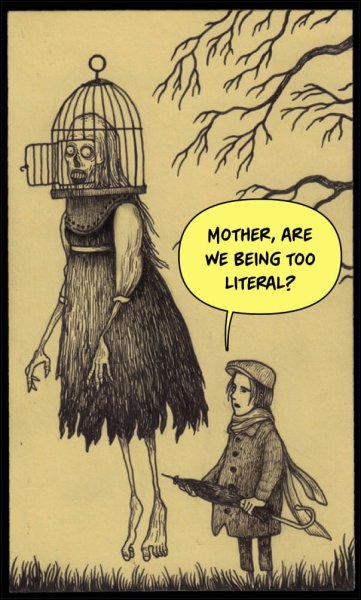 Ужасные детские рисунки