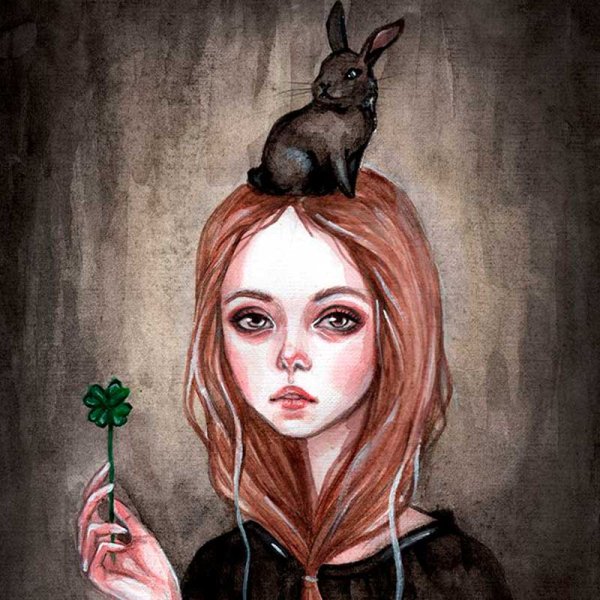 Нарисовать страшную девушку