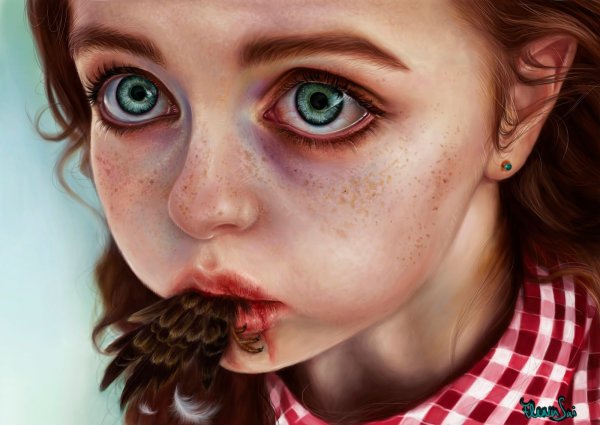 Богиня смерти Хель эскиз