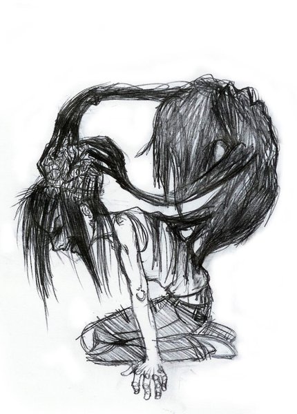 Мрачные рисунки для срисовки