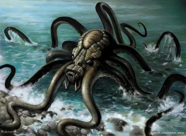 Кракен Морское чудовище