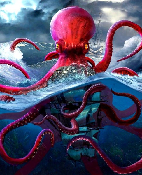 Блуп и Кракен