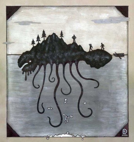 Кракен сын Посейдона