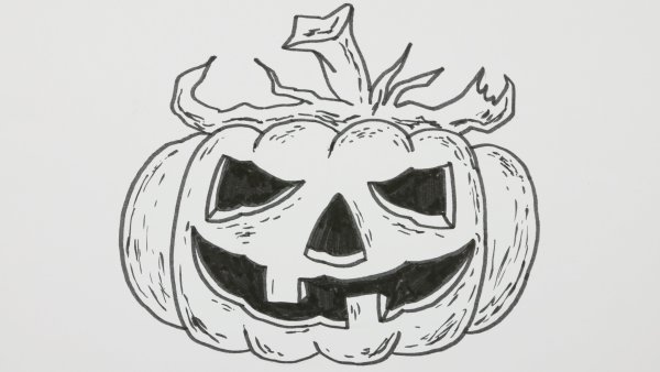 Рисунки на Хэллоуин