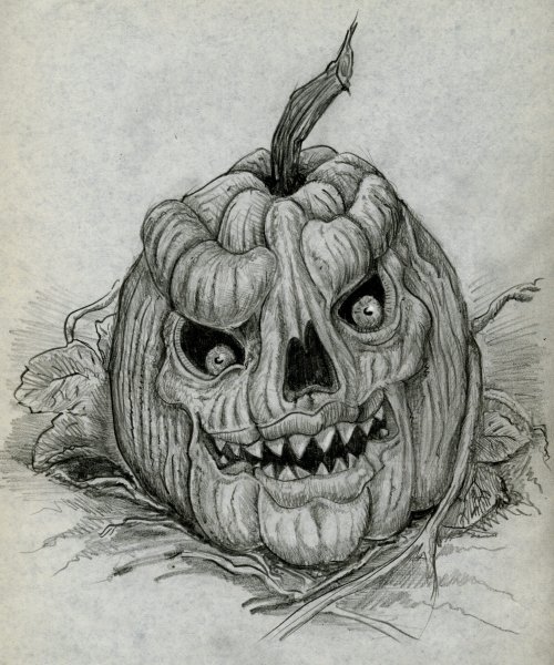Страшные картинки для срисовки