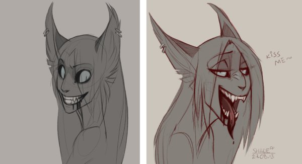 Фурии демоны для рисования