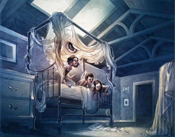 Страшные рисунки Джона Кенна